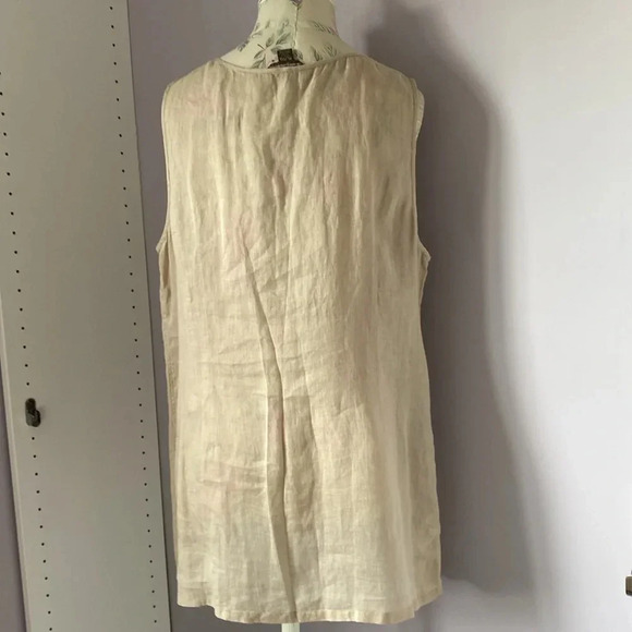 Tommy Bahama linen tank top size XL - Picture 5 of 12